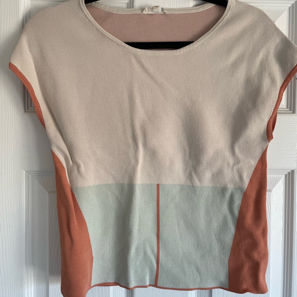 Mystree Color Block Top